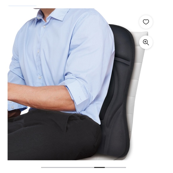 Health Touch Back Massager, Vibration Massage, Soothing Heat, Back Relaxation - Picture 3 of 4